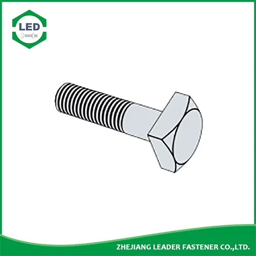 ASME B18.2.1 Parafuso Quadrado